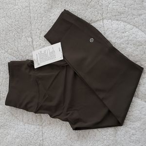 Lululemon Base Pace High-rise Crop 23" Dark Olive